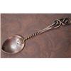 Image 1 : CURLED Sterling SPOON 1893 Hand Wrought ANTIQUE#2083231