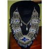 Image 1 : Fabulous Silver and Lapis Bib Necklace  #2083342