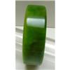 Image 1 : Bakelite Vintage Marbelized Green Bangle #2083364