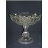 Image 1 : EAPG MC KEE COMPOTE SCALLOPED DIAMOND 10" DIA #2083410