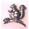 Image 1 : Silver figural squirrel pin #2083429