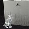 Image 1 : Swarovski Retired Cheetah 7610NR000001 Crystal #2083647