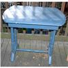 Image 1 : Old Blue Painted Country Farm Table -Fir- #2083908