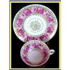 Image 1 : DEMITASSE CUP SAUCER  w PINK RED ROSES #2084023