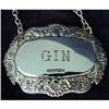 Image 1 : GIN DECANTER / BOTTLE LABEL - ST SILVER #2084031