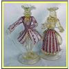 Image 1 : PR VINTAGE MURANO VENETIAN GLASS FIGURES 18C #2084094