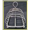 Image 1 : LONDON GEORGIAN ST SILVER TOAST RACK 1833 CHAS #2084105