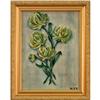 Floral Cluster" flowers impressionist painting #2092509