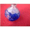 Image 1 : Bi-color Peking glass snuff bottle with dragon #2093271