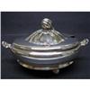 Image 1 : CORONET FOOTED COVERED BUTTER DISH #2099923