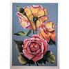 Image 1 : Lowell Nesbitt, Roses, Flowers Serigraph #2100000