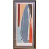 Image 1 : Larry Zox, Framed Serigraph Print, Abstract #2100014