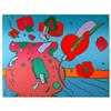 Image 1 : Peter Max S/N Lithograph, Marilyn's Flowers #2100020