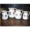 Image 1 : Set of Four French Ceramic Pitchers #2100054