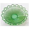 Image 1 : Elegant Depression Glass Openwork Etched Bowl #2100250