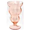Image 1 : Federal LIDO Rose Glow Glass Footed Tumbler Set#2100256
