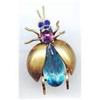 Image 1 : SALE Czechoslovakia Bug Rhinestone  Pin #2110603