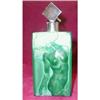 Image 1 : MALACHITE Deco PERFUME Czechoslovakia - ANTIQUE#2110676