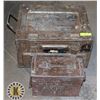 Image 1 : TWO MILITARY AMMO BOXES