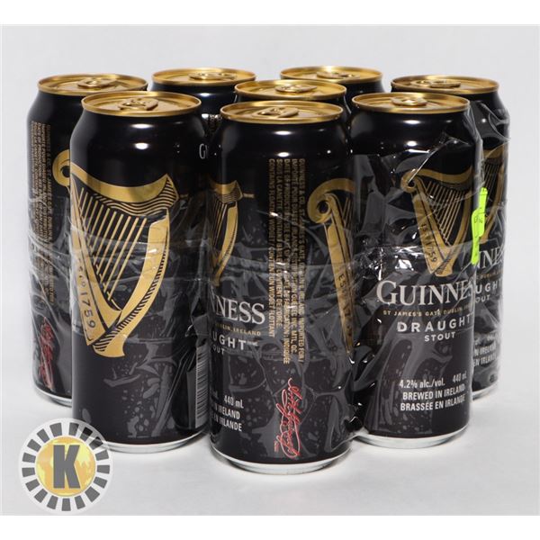 GUINNESS DRAUGHT 8 * 440ML; 4,2% ALC.