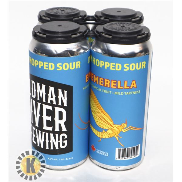 OLDMAN RIVER EPHEMERELLA  4*473ML; 4.0% ALC.