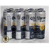 Image 1 : 8 PACK CAN CORONA EXTRA.  355ML. 4.6% ALC.