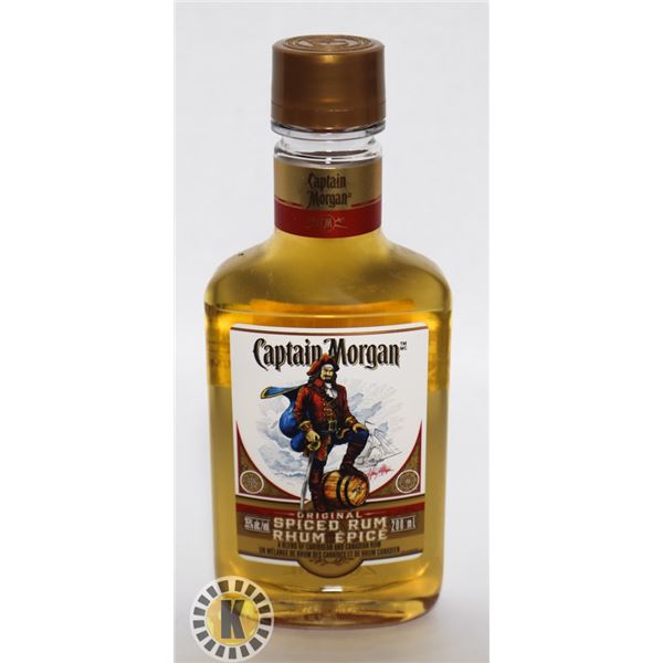 CAPTAIN MORGAN ORI SPICED RUM  200ML 35% ALC.