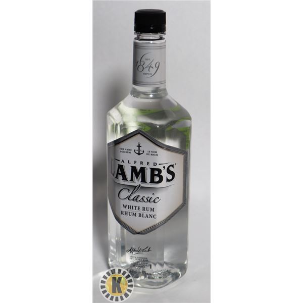 ALFRED LAMB'S CLASSIC WHITE RUM 1.14L. 40% ALC.