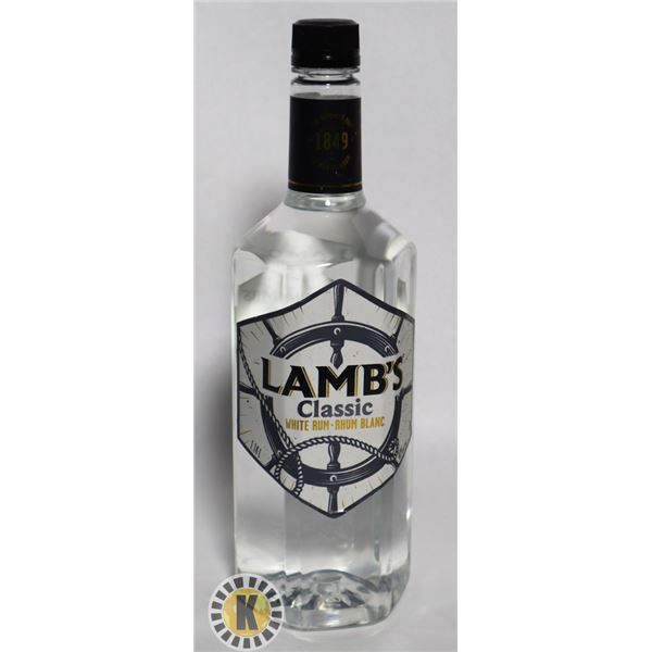 LAMB'S CLASSIC WHITE RUM 1.14L. 40% ALC.