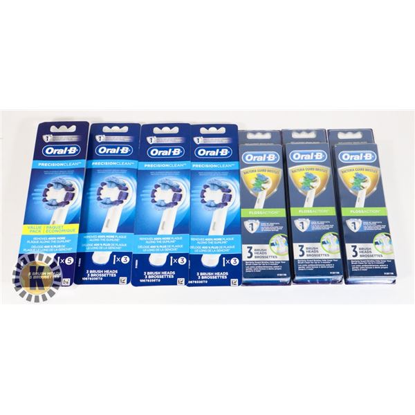 BAG OF ORAL-B TOOTH-BRUSHES