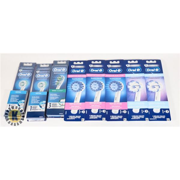 BAG OF ORAL-B TOOTH-BRUSHES