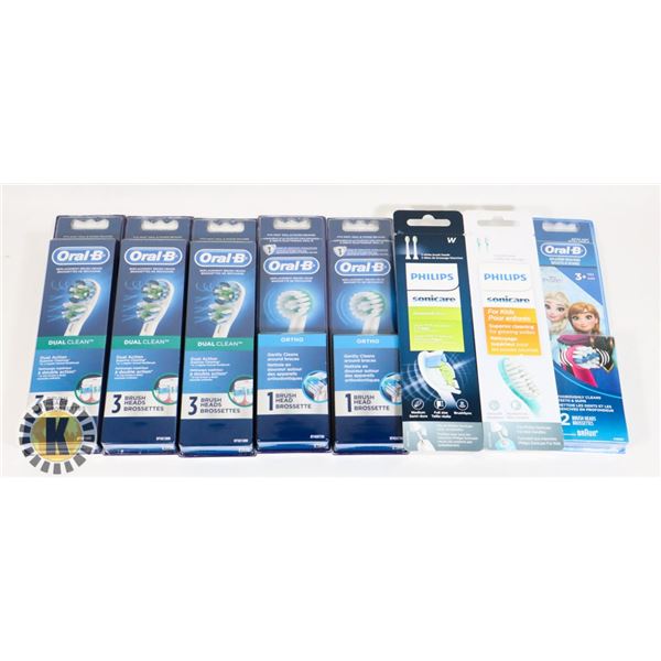 BAG OF ORAL-B TOOTH-BRUSHES