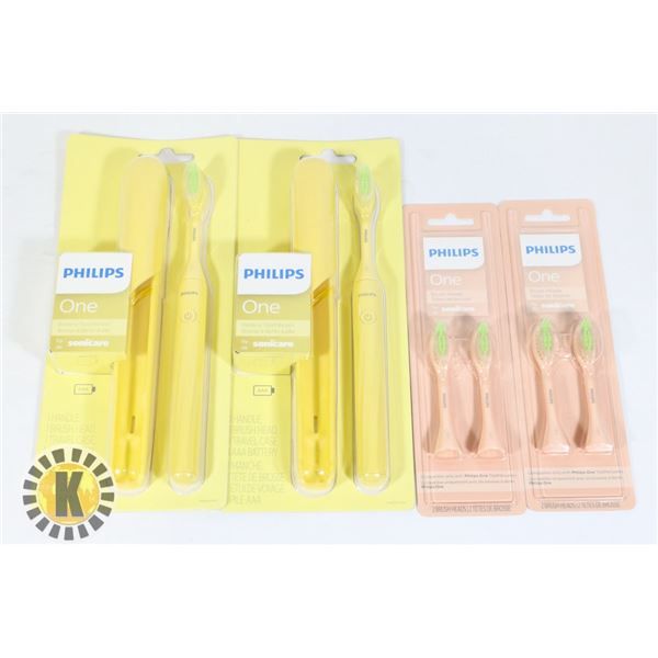 BAG OF PHILIP TOOTH BRUSHES