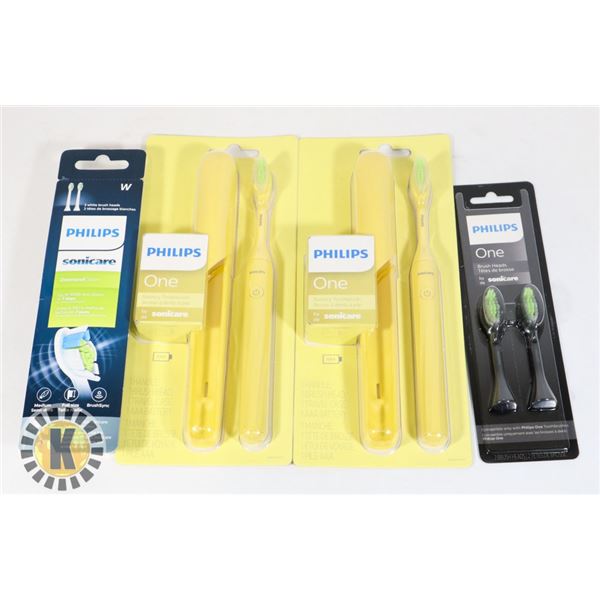 BAG OF PHILIP TOOTH BRUSHES