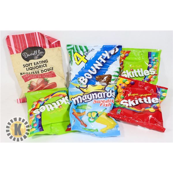 BAG OF ASSORTED CANDY