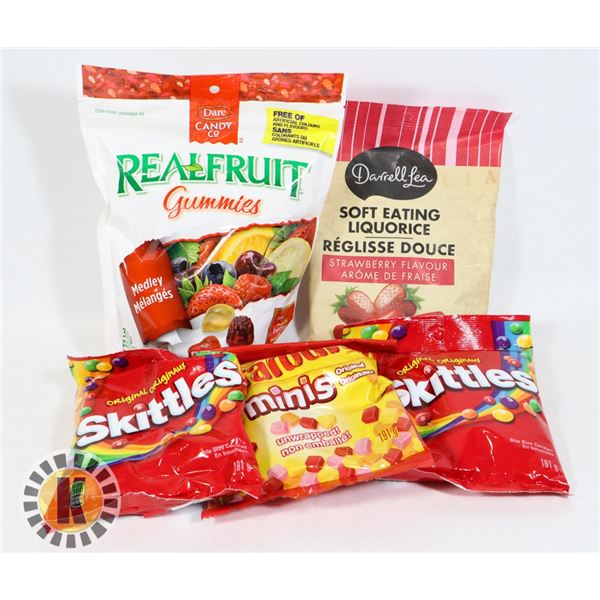 BAG OF ASSORTED CANDY