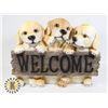 Image 1 : 3 PUPPY WELCOME DECORATIONS