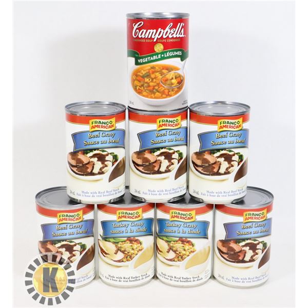 BAG OF CAMPBELLS SAUCES