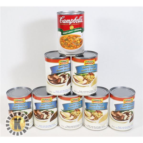 BAG OF CAMPBELLS SAUCES