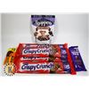 Image 1 : BAG OF ASSORTED CHOCOLATE INCLUDES CRISPY CRUNCH