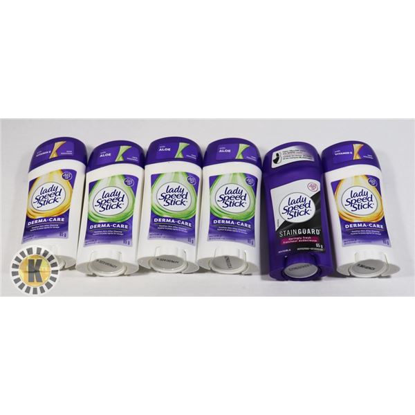 ASSORTED BAF OF NEW LADY SPEED STICK