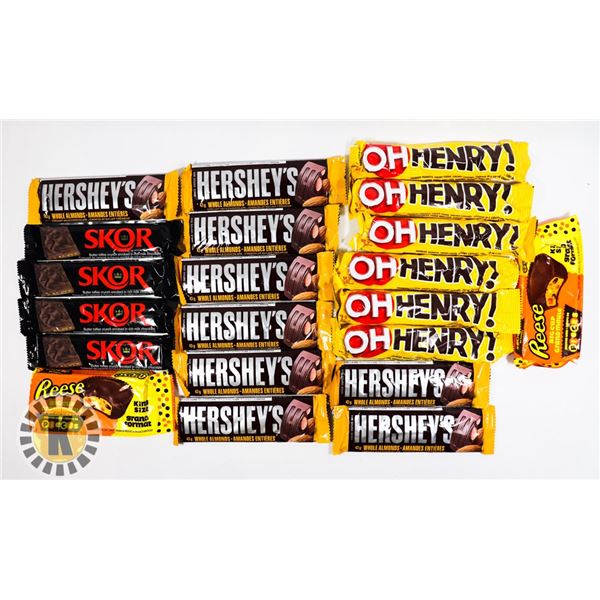 BAG OF ASSORTED CANDY INCLUDES SKITTLES &TWIZZLERS