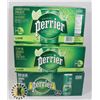 Image 1 : THREE ASSORTED CASES OF PERRIER