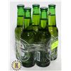Image 1 : 5 BOTTLES HEINEKEN 330ML 5.0% ALC.