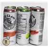 Image 1 : 6 PACK WHITE CLAW. ASSORTED FLAVORS 5% ALC.  355ML