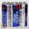 Image 1 : 6 PACK MICHELOB ULTRA 90 CAL. 355ML. 4%ALC.