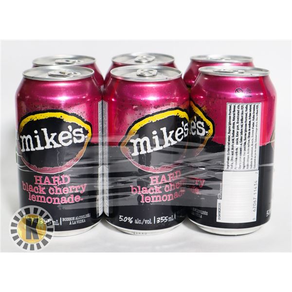 6 MIKES HARD BLACKCHERRY LEMONADE 355ML 5% ALC.