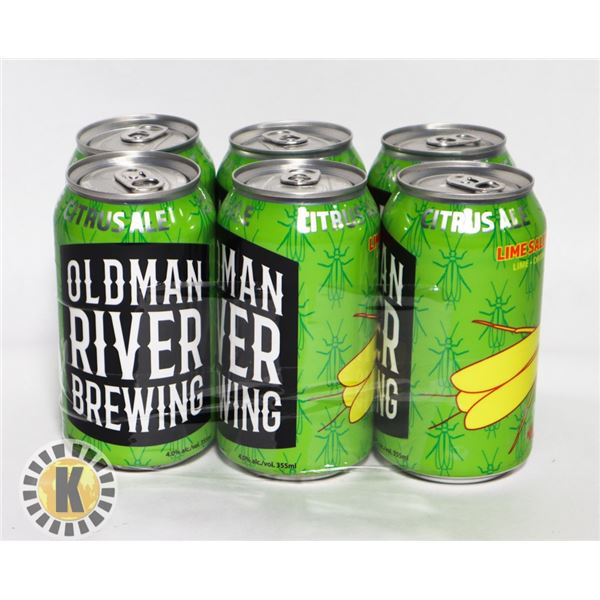 6 PACK OLDMAN CITRUS ALE 355ML. 4.0 %