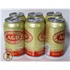 Image 1 : 6 PACK  AGD BEER 5%ALC.  355ML
