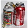 Image 1 : 4 PACK BEERS- ASSORTED BRANDS 4-6% ALC.  355ML